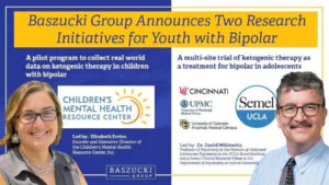 baszucki group announces two resesarch initiatives for youth with bipolar1