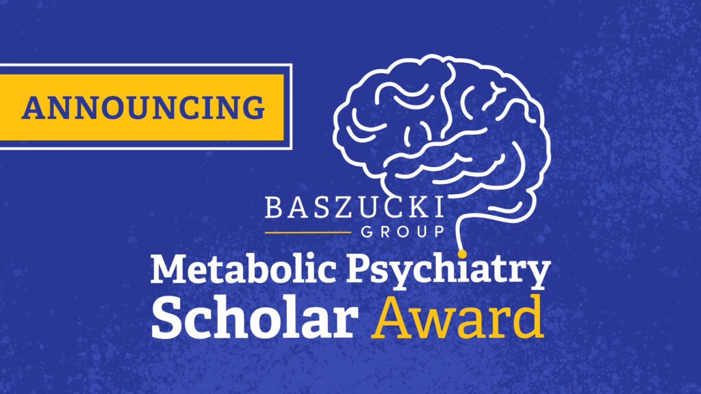 metabolic psychiatry scholar award