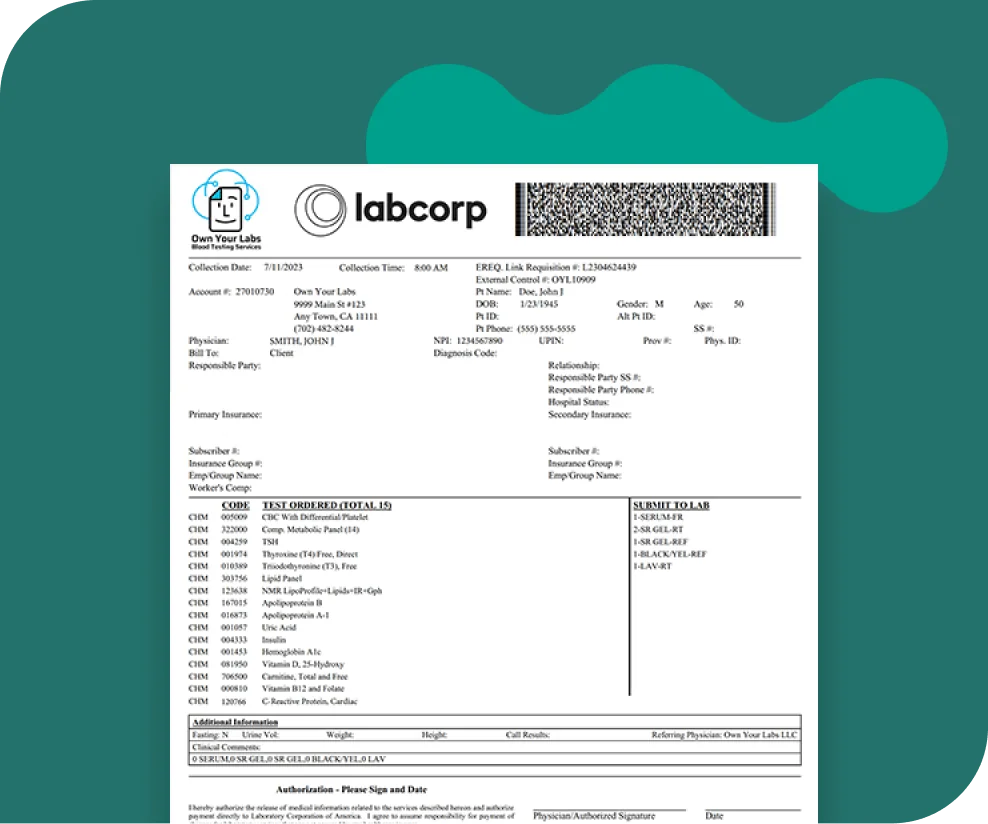 Labcorp document